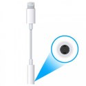 Apple | Lightning to headphone jack adapter | Mini-phone stereo 3.5 mm | Female | Male | Apple Lightning | White