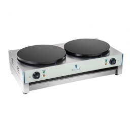 Naleśnikarka podwójna 2 płyty okrągłe śr. 40cm