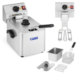 Frytownica elektryczna pojedyncza z termostatem EGO 4L