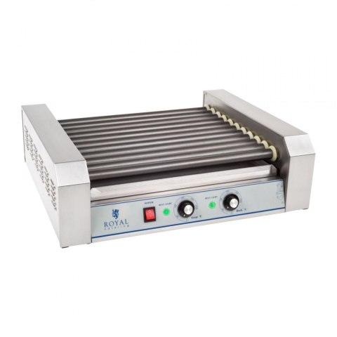 Grill rolkowy z szybą Roller grill z rolkami z teflonu 11T