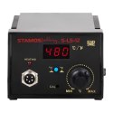 Stacja lutownicza lutownica kolba grotowa 65 W 2 mV akcesoria S-LS-12