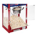 Mobilna maszyna do popcornu z wózkiem na kółkach TEFLON 1600W