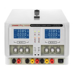 Zasilacz laboratoryjny warsztatowy regulowany źródło prądu z 3 trybami pracy 315W 230V Stamos Soldering S-LS-24
