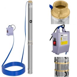 Pompa głębinowa do studni głębinowej 10800 L/godz. do 96 m