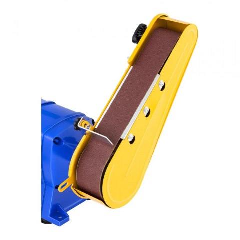 Szlifierka stołowa taśmowo-tarczowa podwójna 250W + tarcza szlifierska śr. 150mm i taśma szlifierska 50 x 686mm