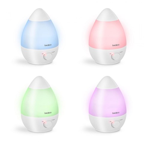 Elektryczny nawilżacz powietrza podświetlany 2.8 L 23 W + Filtr