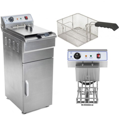 Frytkownica wolnostojąca elektryczna na szafce 400V 10L