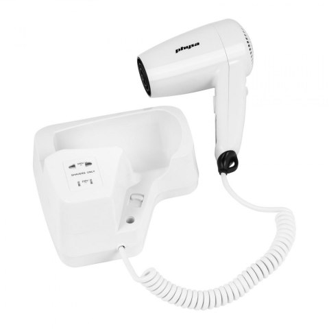 Suszarka do włosów basenowa hotelowa ścienna biała 1200W Physa SICCO