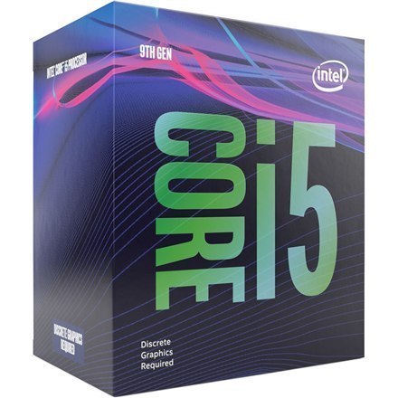 Intel i5-9500F, 4.40 GHz, 1151, Processor threads 6, Packing Retail, Processor cores 6, Component for PC