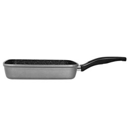 Stoneline 7515 Grill pan, Suitable for all cookers including induction cookers, Gray, Non-stick coating, Fixed handle