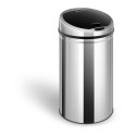 Automatyczny kosz kubeł na śmieci odpadki z czujnikiem ruchu zasięg 30 cm 40 L