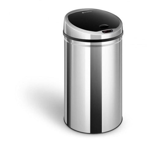 Automatyczny kosz kubeł na śmieci odpadki z czujnikiem ruchu zasięg 30 cm 40 L