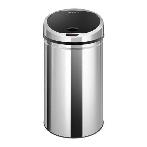 Automatyczny kosz kubeł na śmieci odpadki z czujnikiem ruchu zasięg 30 cm 40 L