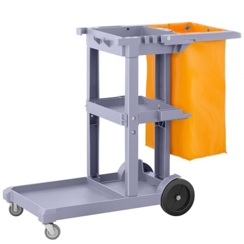 Wózek serwisowy do sprzątania z nieprzemakalną torbą Singercon CON.JT-WBOC