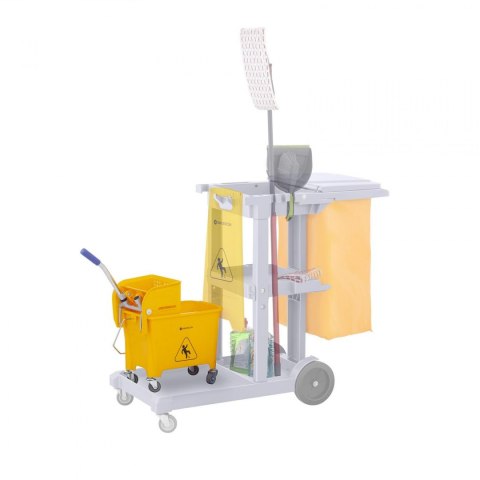 Wózek zestaw serwisowy do sprzątania wiadro 20l Singercon CON.CT-20W