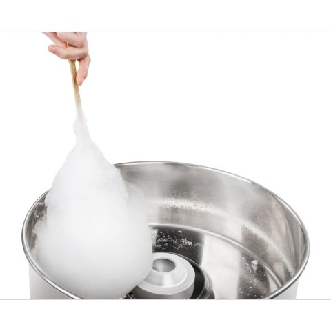 Mobilna maszyna do waty cukrowej z wózkiem