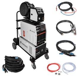 Półautomat spawalniczy Mig Mag z chłodnicą wodną Welbach Omega 500-2.00