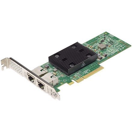 Dell Broadcom 57416 Dual Port 10Gb, Base-T, PCIe Adapter, Low Profile, Customer Install