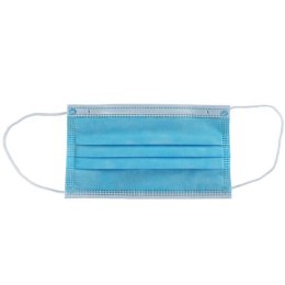 Maseczka ochronna HQ trójwarstwowa PN-EN149 ZESTAW 50szt