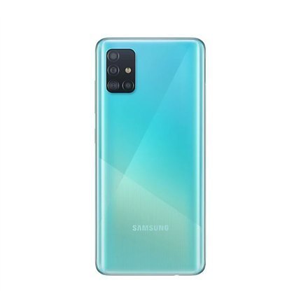 Samsung Galaxy A51 Blue, 6.5 ", Super AMOLED, 1080 x 2400, Exynos, 9611, Internal RAM 4 GB, 128 GB, microSD, Dual SIM, Nano-SIM,