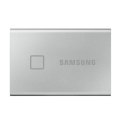 Samsung Portable SSD T7 2000 GB, USB 3.2, Silver, with fingerprint and password security