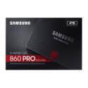 Samsung SSD 860 PRO 4000 GB, SSD form factor 2.5", SSD interface SATA III, Write speed 530 MB/s, Read speed 560 MB/s