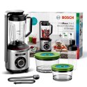 Bosch Blender VitaMaxx is a 2-in-1 MMBV625M Stainless steel, 1000 W, Plastic, 1.5 L, Ice crushing, Type Stand blender, 37000 RP