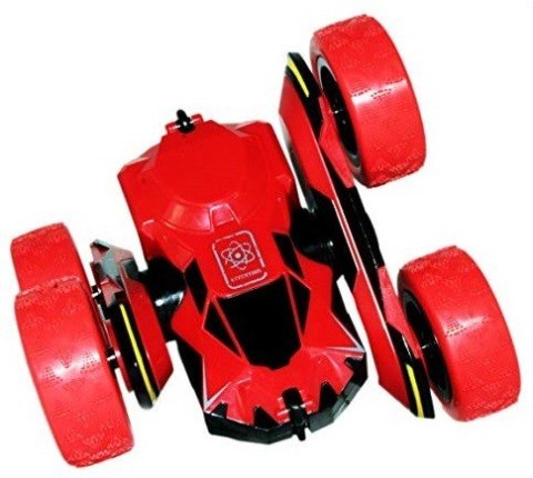 Mini samochód wyczynowy RC 1:28 - Czerwony