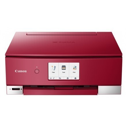 Canon PIXMA TS8352 EUR 3775C046 Colour, Inkjet, Multifunctional Printer, A4, Wi-Fi, Red