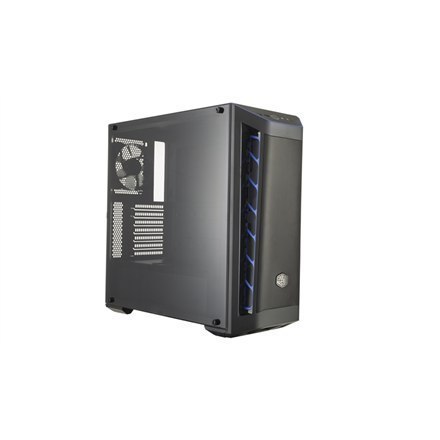 Cooler Master MasterBox MB511 MCB-B511D-KANN-S03 Side window, Black/Blue, ATX, Power supply included No