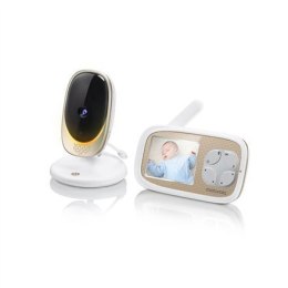 Motorola Comfort 40 Connect Baby Monitor, White/Gold