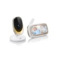 Motorola Comfort 40 Connect Baby Monitor, White/Gold