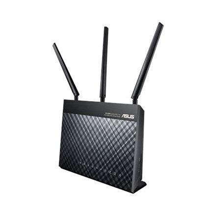 Asus VDSL/ADSL Modem Router DSL-AC68U 802.11ac, 600+1300 Mbit/s, 10/100/1000 Mbit/s, Ethernet LAN (RJ-45) ports 4, Antenna type