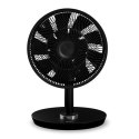 Duux | Smart Fan | Whisper Flex | Stand Fan | Black | Diameter 34 cm | Number of speeds 26 | Oscillation | 3-27 W | Yes | Timer