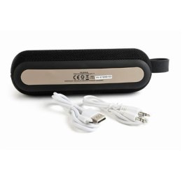 Gembird | SPK-BT-04 | Głośnik Bluetooth Long-play | Czarny | 2 x 5 W