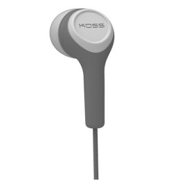 Koss Słuchawki  KEB15iG In-ear, 3.5mm (1/8 inch), Microphone, Grey,