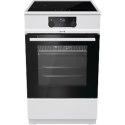 Gorenje Cooker EIT5355WPG Hob type Induction, Oven type Electric, White, Width 50 cm, Electronic ignition, Grilling, 71 L, Depth