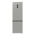 Gorenje Refrigerator NRK6192MX4I A++, Free standing, Combi, Height 191 cm, No Frost system, Fridge net capacity 222 L, Freezer n