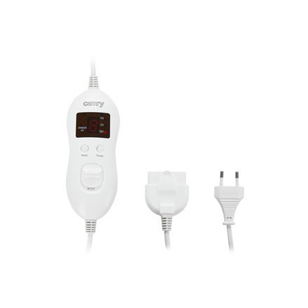 Camry | Koc elektryczny | CR 7424 | Liczba poziomów ogrzewania 8 | Liczba osób 2 | Można prać | Polar koralowy | 2 x 60 W | Beżo