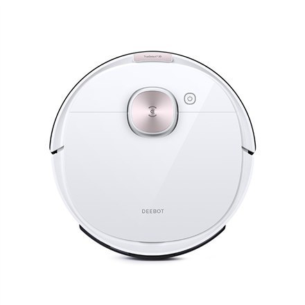 Ecovacs Vacuum cleaner DEEBOT OZMO T8 Robot, 175 min, 0.42 L, 67 dB, Wet & Dry, White, Lithium Ion