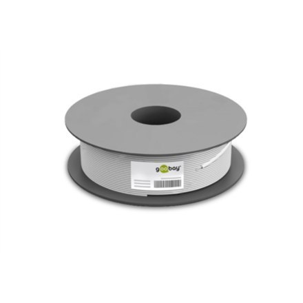 Goobay | CAT 6 | Kabel masowy | SFTP, PiMF | Męski | RJ-45 | Męski | RJ-45 | Biały | 100 m