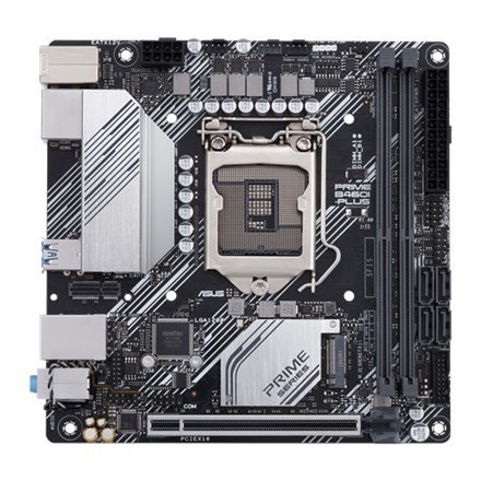 Asus PRIME B460I-PLUS Memory slots 2, Processor family Intel, Mini ITX, DDR4, Processor socket LGA1200, Chipset Intel B