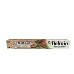 Belmoca Belmio Sleeve BIO/Single Origine Guatemala Coffee Capsules for Nespresso coffee machines, 10 aluminum capsules, Coffee s
