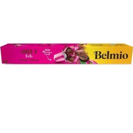 Belmoca Belmio Sleeve Lungo Forte Coffee Capsules for Nespresso coffee machines, 10 capsules, Coffee strength 8/12, 100 % Arabic