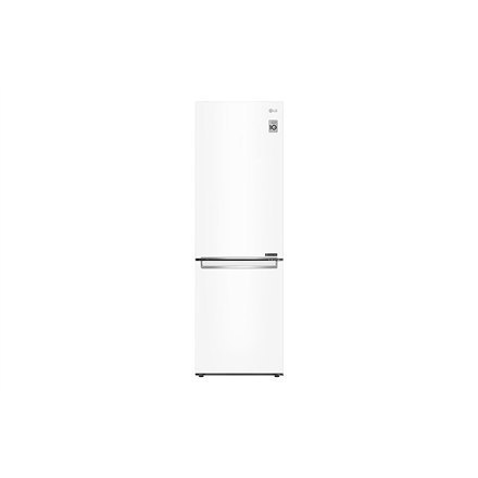 LG Refrigerator GBB61SWJMN A++, Free standing, Combi, Height 186 cm, No Frost system, Fridge net capacity 234 L, Freezer net cap