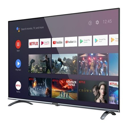 Allview Smart TV 43ePlay6100-F 43" (109 cm), Android 9.0, FHD, 1920 x 1080 pixels, Wi-Fi, DVB-T/T2/C/S/S2, Silver/Black