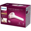 Philips Lumea Prestige IPL Hair Removal BRI950 Corded and cordless, Bulb lifetime (flashes) 250000, White/Pink, For body and fac