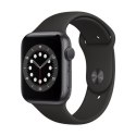 Apple Aluminium Case with Sport Band - Regular LT Series 6 Smart watch, GPS (satellite), LTPO OLED Retina, Touchscreen, Heart ra