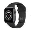 Apple Series 6 GPS Smart watch, GPS (satellite), LTPO OLED Retina, Touchscreen, Heart rate monitor, Waterproof, Bluetooth, Wi-Fi