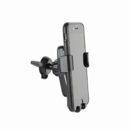 EnerGenie EG-TA-CHAV-QI10-01 77 g, Black, Car smartphone holder with wireless charger, Universal